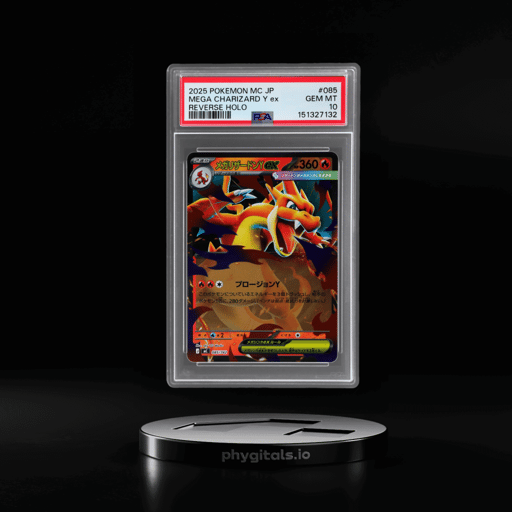 2025 Pokemon Mc Start Deck 100 Battle Collection Japanese Reverse Holo Mega Charizard Y Ex #085 PSA 10