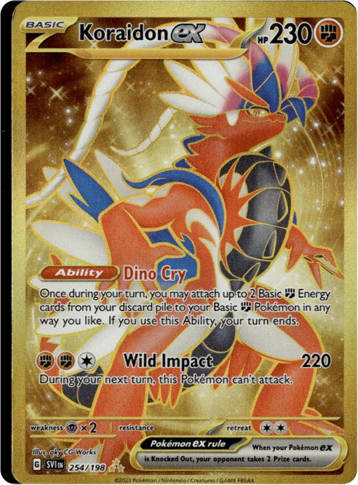 2023 Koraidon ex #254 Scarlet & Violet