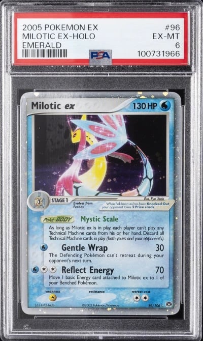 2005 POKEMON EX EMERALD #96 MILO