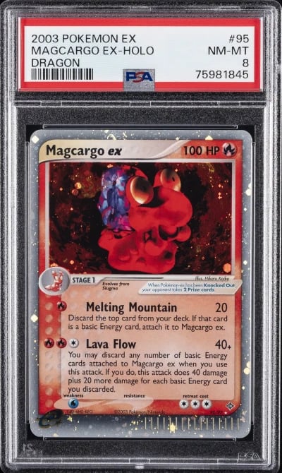 2003 POKEMON EX DRAGON #95 MAGCA