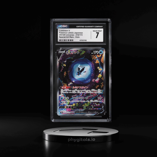 2022 Pokemon Japanese Sword & Shield VSTAR Universe SAR Lumineon V #216 CGC 7 NRMT