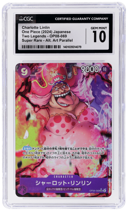 2024 One Piece Two Legends Japanese Alternate Art Charlotte Linlin #69 CGC 10