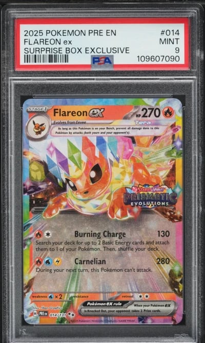 2025 Pokemon SV Prismatic Evolut