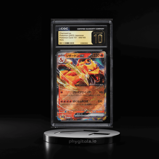 2023 Pokemon Japanese Scarlet & Violet 151 Holo Charizard EX #6 CGC 10 PRISTINE