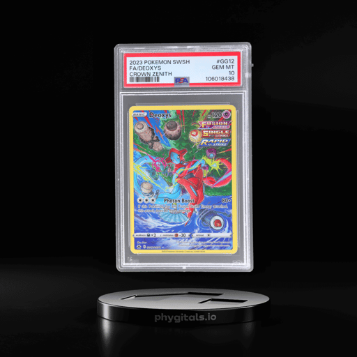 2023 Pokemon Sword and Shield Crown Zenith Galarian Gallery Deoxys #GG12 PSA 10
