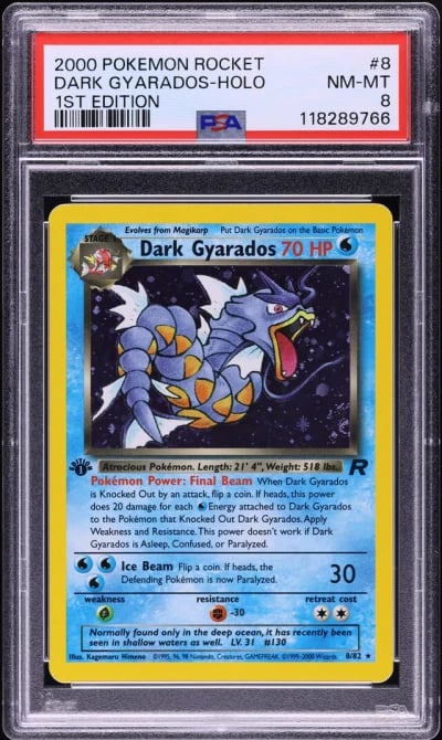 2000 Pokemon Team Rocket 1st Edi