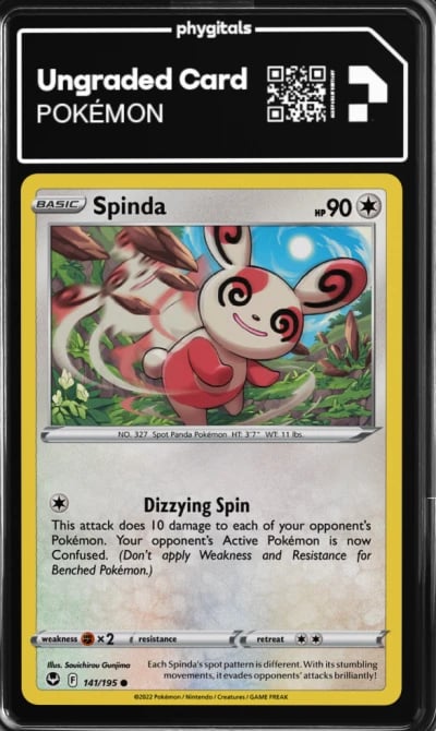 2022 Spinda Silver Tempest #141