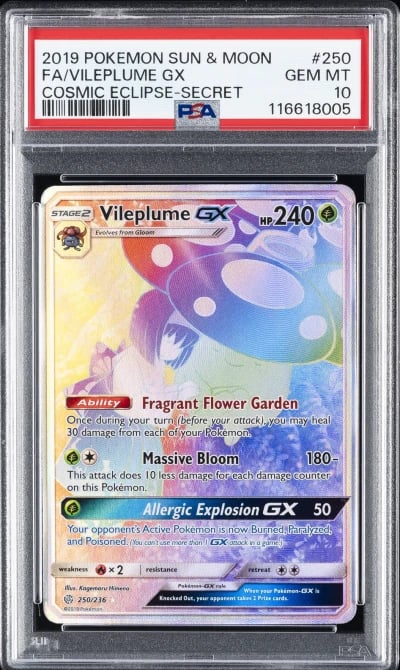2019 POKEMON SUN & MOON COSMIC E