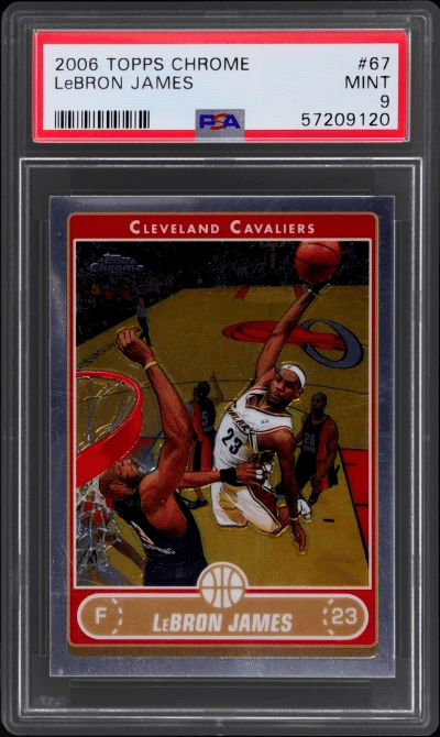 2006 Topps Chrome LeBron James #
