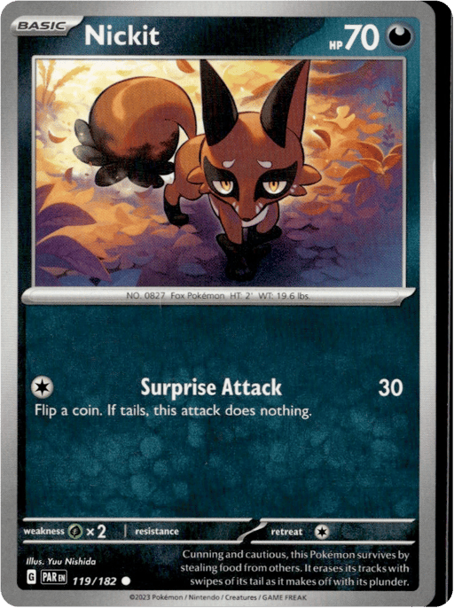2023 Nickit #119 Paradox Rift