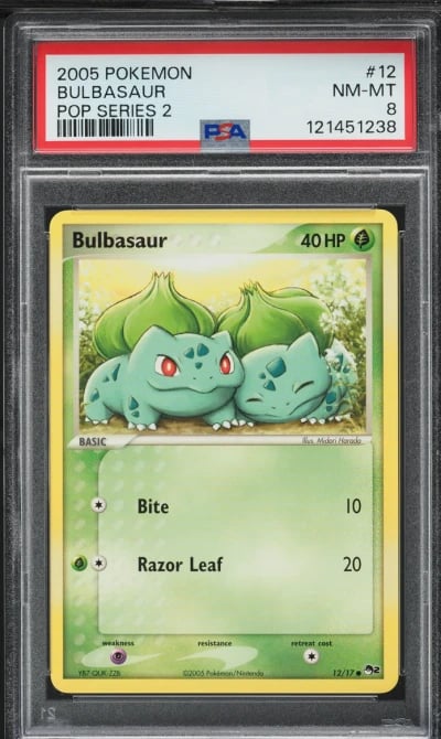 2005 Pokemon POP Series 2 Bulbas