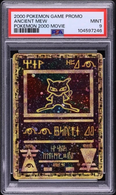 2000 Pokemon Movie Promo Ancient Mew PSA 9 MINT