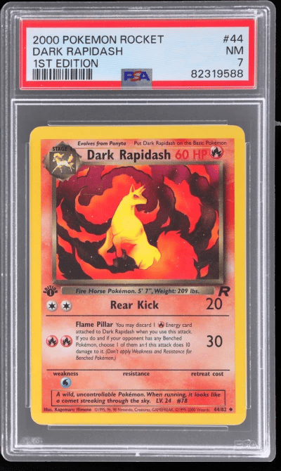 2000 Pokemon Team Rocket 1st Edi