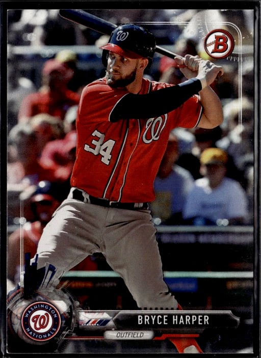 2017 Bryce Harper #3 Bowman