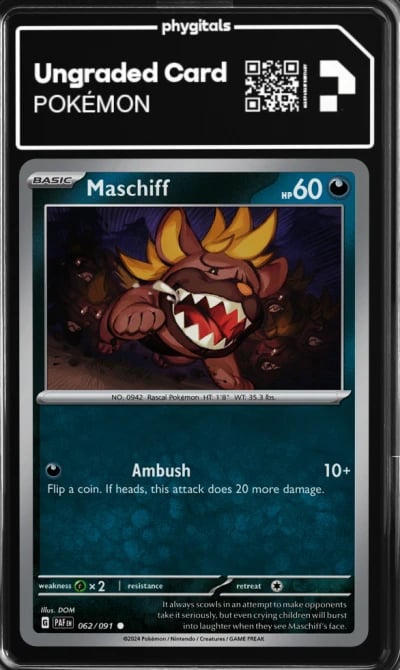 2024 Maschiff Paldean Fates #062