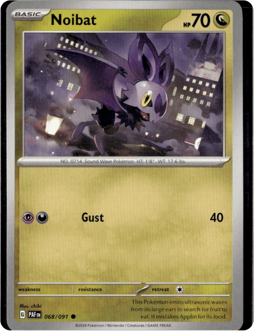 2024 Noibat #68 Paldean Fates