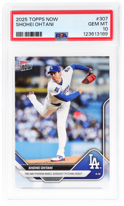 2025 Topps Now Shohei Ohtani #307 /20750 PSA 10