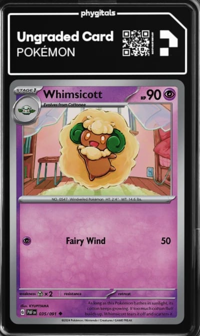 2024 Whimsicott Paldean Fates #0