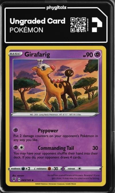 2020 Girafarig Vivid Voltage #065