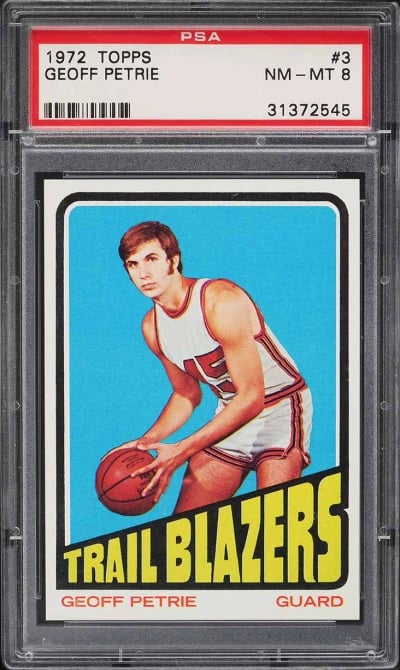 1972 Topps Basketball Geoff Petr