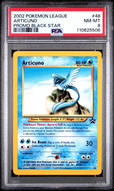 2002 POKEMON LEAGUE PROMO BLACK 