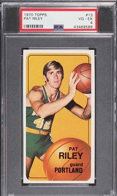 1970 Topps Basketball Pat Riley ROOKIE #13 PSA 4 VGEX