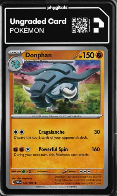2024 Donphan Paldean Fates #049