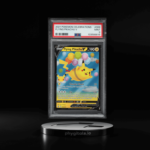 2021 Pokemon Sword & Shield Celebrations Full Art Flying Pikachu V #6 PSA 9 MINT