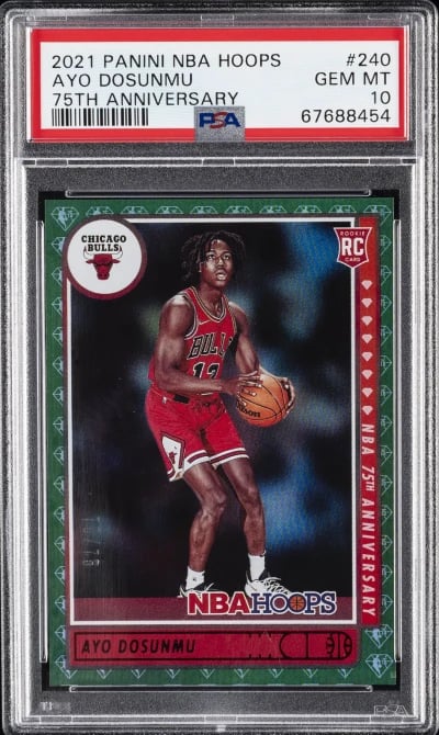 2021 PANINI NBA HOOPS 75TH ANV #