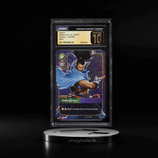 2025 Riftbound League Of Legends LoL Origins Yasuo #259 CGC 10 PRISTINE