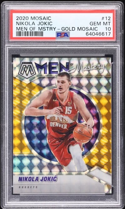 2020 Panini Mosaic Men Of Master