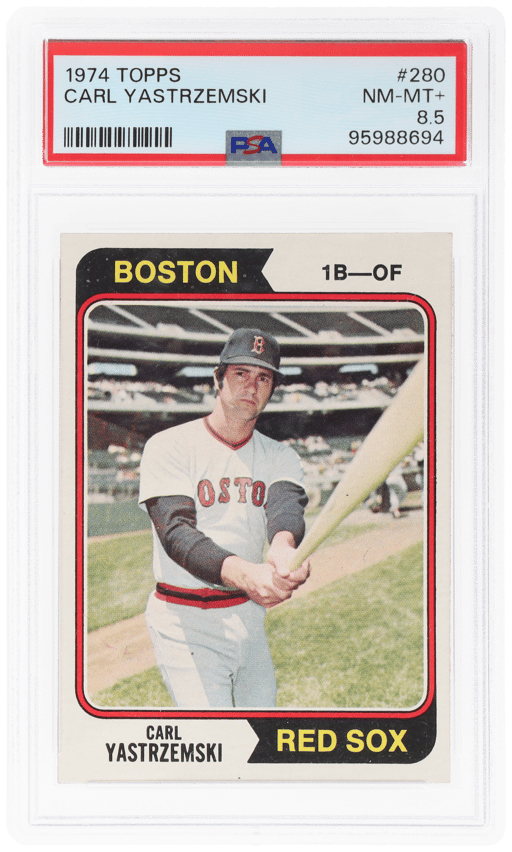 1974 Topps Carl Yastrzemski #280 PSA 8.5