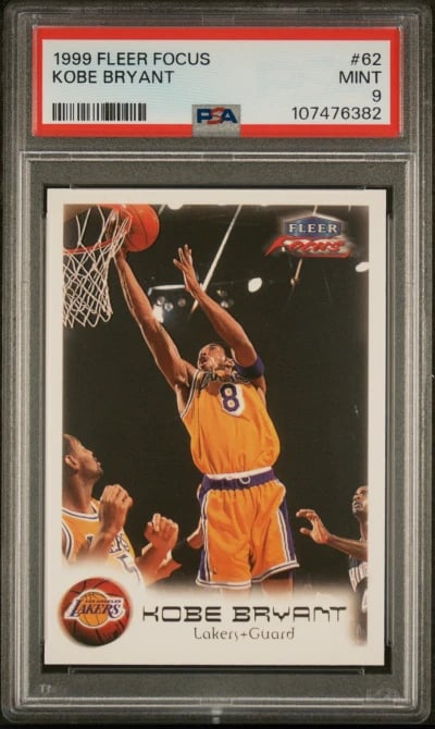 1999 FLEER FOCUS #62 KOBE BRYANT