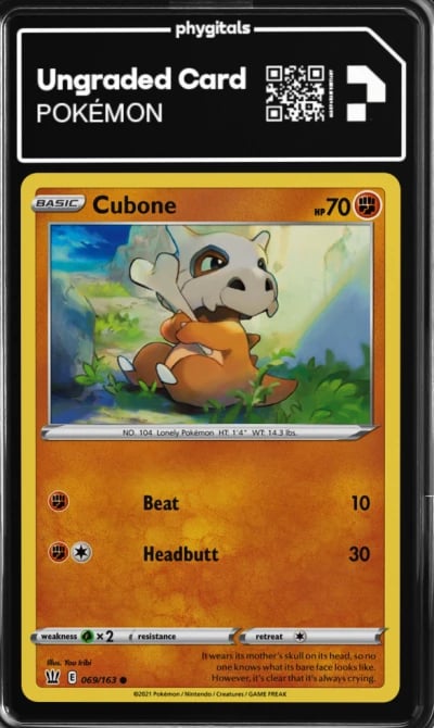 2021 Cubone Battle Styles #69