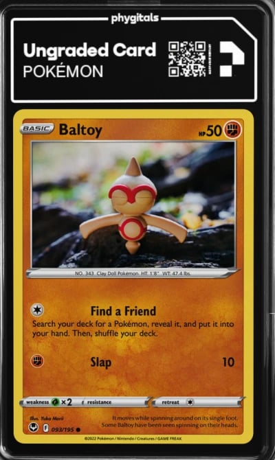 2022 Baltoy Silver Tempest #093