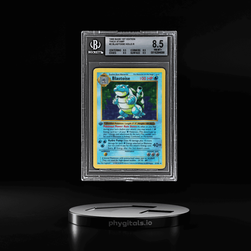 1999 Pokemon Base Set 1st Edition Holo Blastoise #2 BGS 8.5