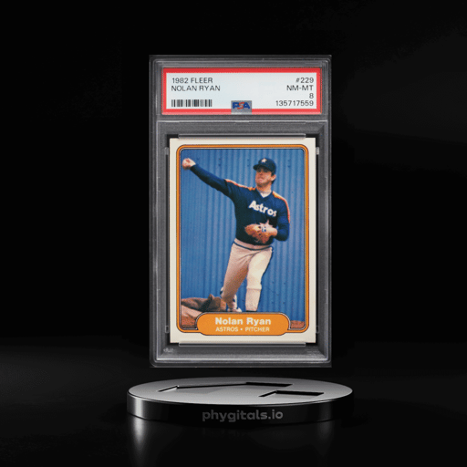 1982 Fleer Nolan Ryan #229 PSA 8 NM-MT