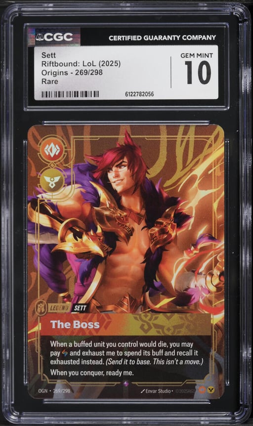2025 Riftbound: LoL Origins Sett #269 CGC 10 GEM MINT
