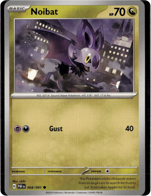 2024 Noibat #68 Paldean Fates