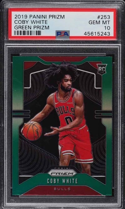 2019 Panini Prizm Green Coby Whi