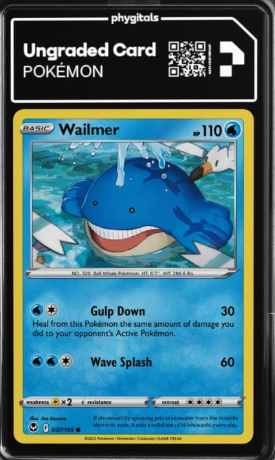 2022 Wailmer Silver Tempest #037