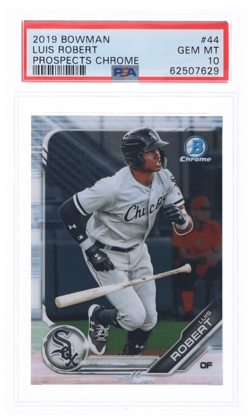 2019 Bowman Chrome Prospect Luis Robert #BCP44 PSA 10