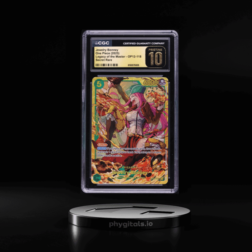 2025 One Piece Legacy Of The Master SEC Jewelry Bonney #OP12-118 CGC 10 PRISTINE