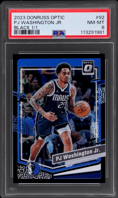 2023 Donruss Optic Black P.J. Wa