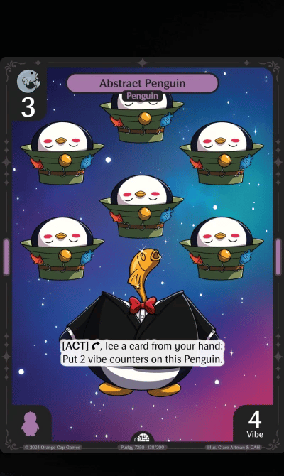 Abstract Penguin