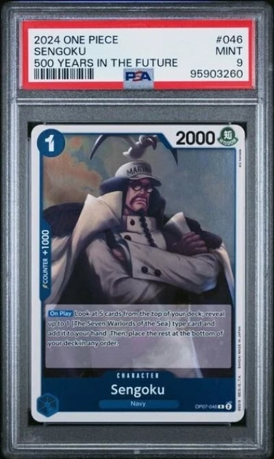 2024 One Piece 500 Years in the Future Sengoku RARE #046 PSA 9 MINT