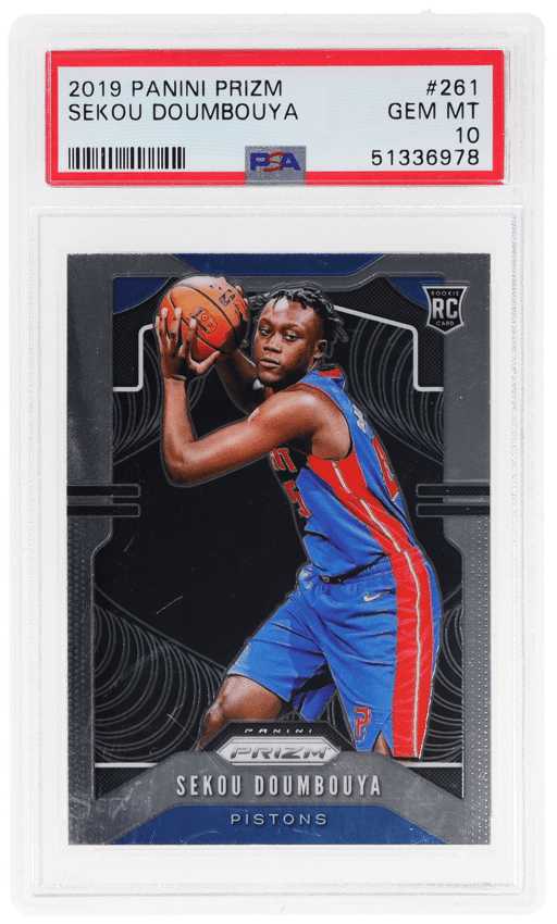 2019 Panini Prizm Sekou Doumbouya #261 PSA 10