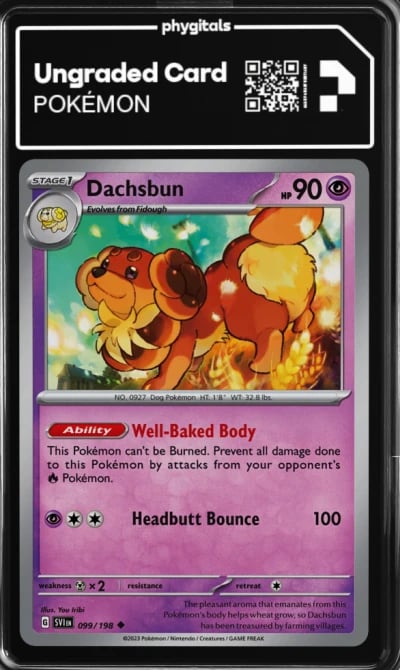 2023 Dachsbun Scarlet & Violet #