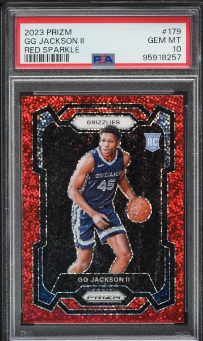 2023 Panini Prizm Red Sparkle GG