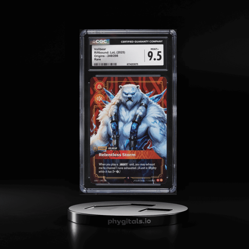 2025 Riftbound League Of Legends LOL Origins Volibear #249 CGC 9.5 MINT+